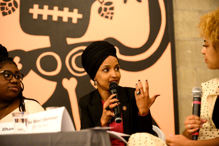 Rep. Ilhan Omar Hosts Town Hall On Gender And Pay Equity In Minneapolis