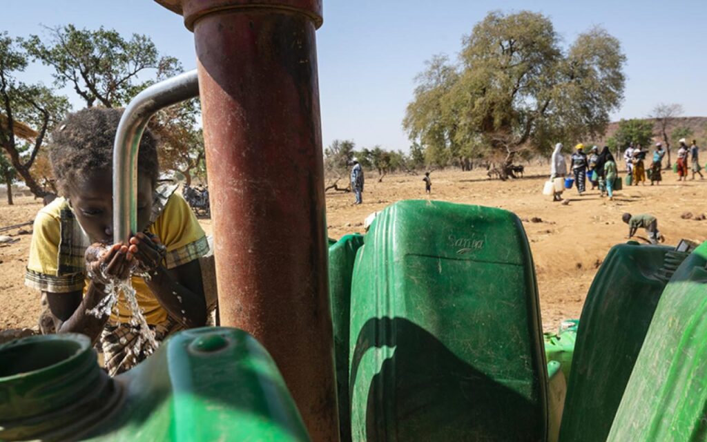 water burkina